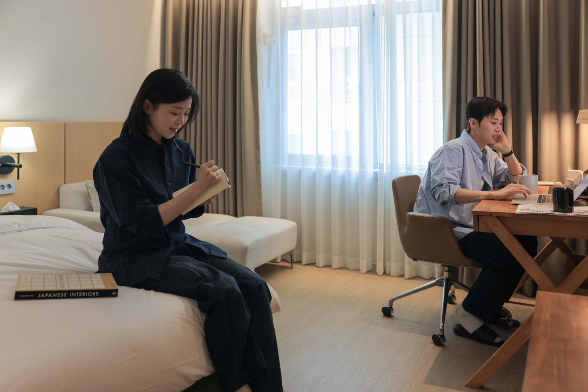 Aank Hotel Incheon Guwol Bagian luar foto