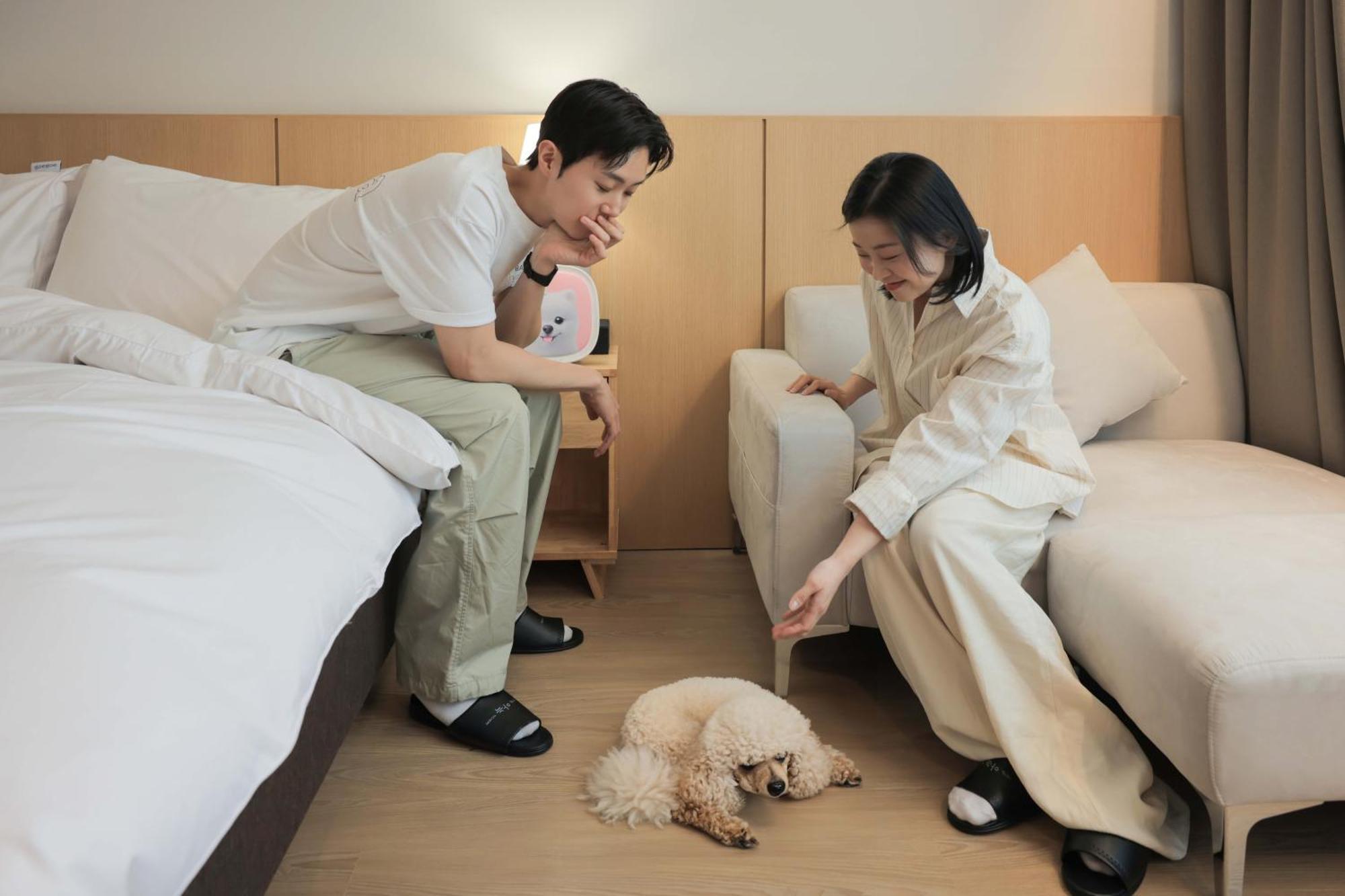 Aank Hotel Incheon Guwol Bagian luar foto