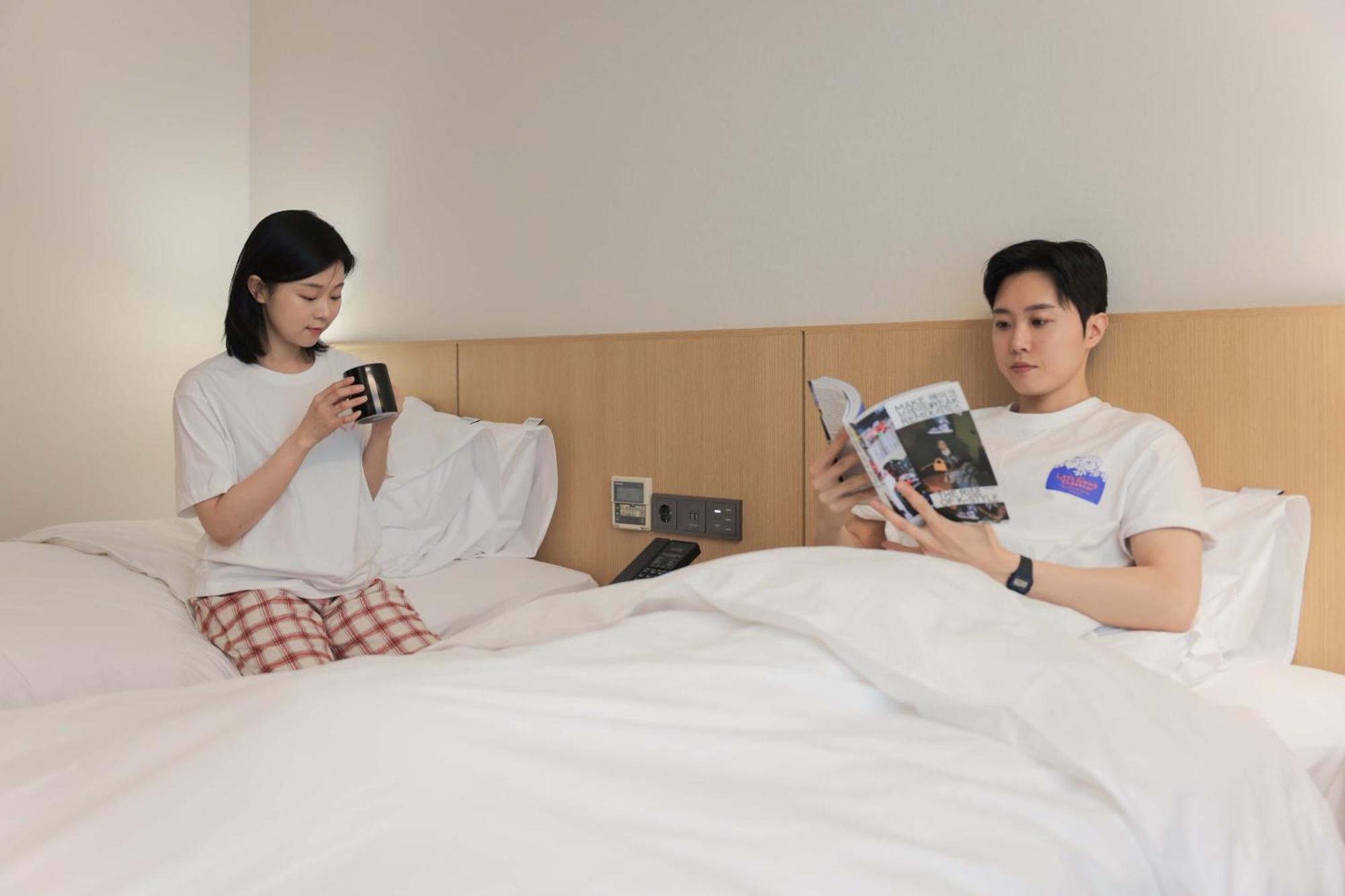 Aank Hotel Incheon Guwol Bagian luar foto